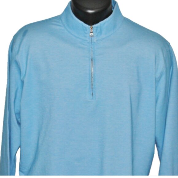 Beautiful Peter Millar Crown Collection Luxury Cotton Blend 1/4 Zip Pullover, XL - Picture 1 of 10